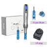 A box and several Dr.pen microneedling pens with US plugs are shown.