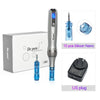 Dr.pen professional wireless microneedling pen with 10 silicone nano needles and a USB plug