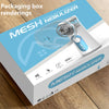 Packaging box rendering of a portable handheld mesh nebulizer device.