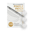 Box of Khazx pimple patches with a 12/24 pack count and ingredients listed