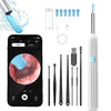 An HD ear wax removal kit featuring a handheld device and various tools for cleaning the ear canal.