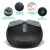 Black Medcursor shiatsu foot massager with a removable cover and soft non-slip feet