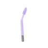 A purple high frequency facial electrotherapy wand with a silver tip.