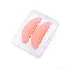 Klare Silikonpads mit orange getöntem Silikon zur Wimpernkrümmung