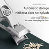 A close-up view of a heavy duty stainless steel nail clipper set with a silver handle and cutting mechanism.