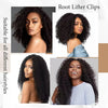 A set of root lifter clips used to style and lift natural hair curls.