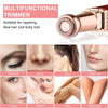 Recortadora multifuncional para reparar vello facial y corporal, mostrando diversas aplicaciones de recorte.