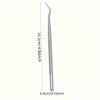 A stainless steel ingrown toenail pedicure tool with a long, slender metal instrument.