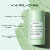 A tube of Barubt Mugwort anti pores and acne clay stick in a light green color.