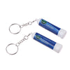 A pair of VOMES Inhaler nasal relief sticks with metal chains