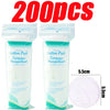 Two packages of premium cotton pads for makeup removal and face cleaning wipes