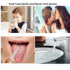 Stainless steel tongue scraper used for oral hygiene and cleaning