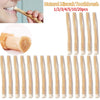 A collection of natural miswak toothbrushes in various sizes and quantities, showing the wooden sticks.