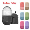 Set Silikon-Ice-Face-Rollen in verschiedenen Farben, darunter rosa, beige, blau, grün und lila.