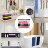 A reusable pink African bath sponge is shown next to various colored towels and a modern bathroom setting.