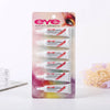 A package of eye eyelash adhesive waterproof glue for false lashes in a clear plastic blister pack.