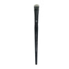A black professional makeup brush used for contouring and highlighting.