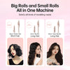 A set of hair curling irons for big and small rolls, including 28mm to 40mm sizes for short and long hair.