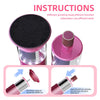 Instructions for using a rechargeable electric foot file callus remover with different grinding heads and function collocatio