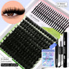 DIY Spiky Lash Clusters for Bold Extensions featuring Groinneya lash bundles and tools