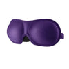 A purple 3D sleeping eye mask designed for comfortable sleep.