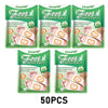Pack of 50 individual KanyeHB Detox Foot Patches for stress relief and detoxification