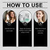 Instructions for using a Deep Cleaning Reedle Shot Brush for scalp health, showing steps 1 through 3.