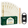 A box of freegrin Miswak toothbrush sticks and a display of natural toothbrushes.