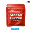 Bâtons d'épices rouges de poivre d'érable, en pack de trois