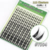 A sheet of Young Lash DIY lash clusters for eyelash extensions, labeled #Y004.
