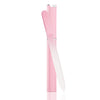 A set of double-sided etched glass nail files in a pink color.