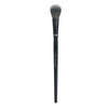 A black professional makeup brush used for contouring and highlighting.