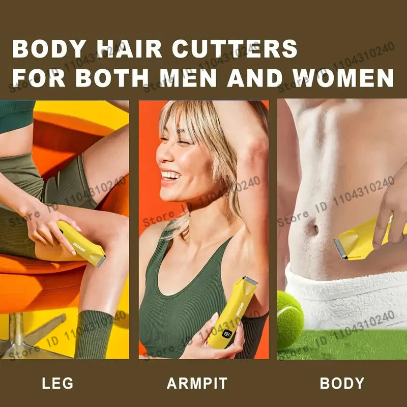 Close-up of Body Hair Cutters used for leg, armpit, and body grooming.