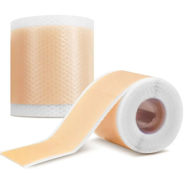 Rouleau de pansements auto-adhésifs en silicone pour cicatrices, couleur beige