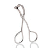 Stainless steel wide-angle eyelash curler with hinged arms