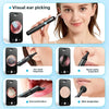A collection of medical inspection tools including ear picking, nasal cavity inspection, oral examination, and skin inspectio