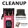 Pink BRD Clipper brushless rotary hair trimmer with detachable head cover and magnetic design