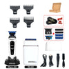 A set of Rosyous electric hair clippers including various attachments and the main RSpro-202 model.