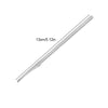 A silver metal tool with a pointed tip, measuring 13cm or 5.12 inches, used for foot care.