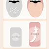 Comparison chart showing the cleaning effect of silicone scrapers versus traditional scrapers for oral hygiene