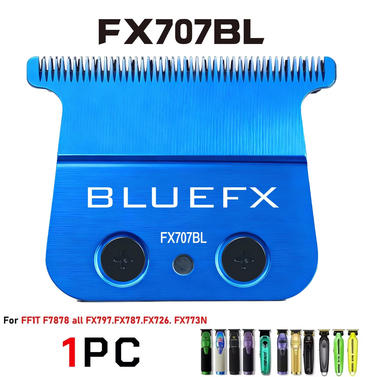 BlueFX FX707BL professional replaceable blade for trimmers and clippers