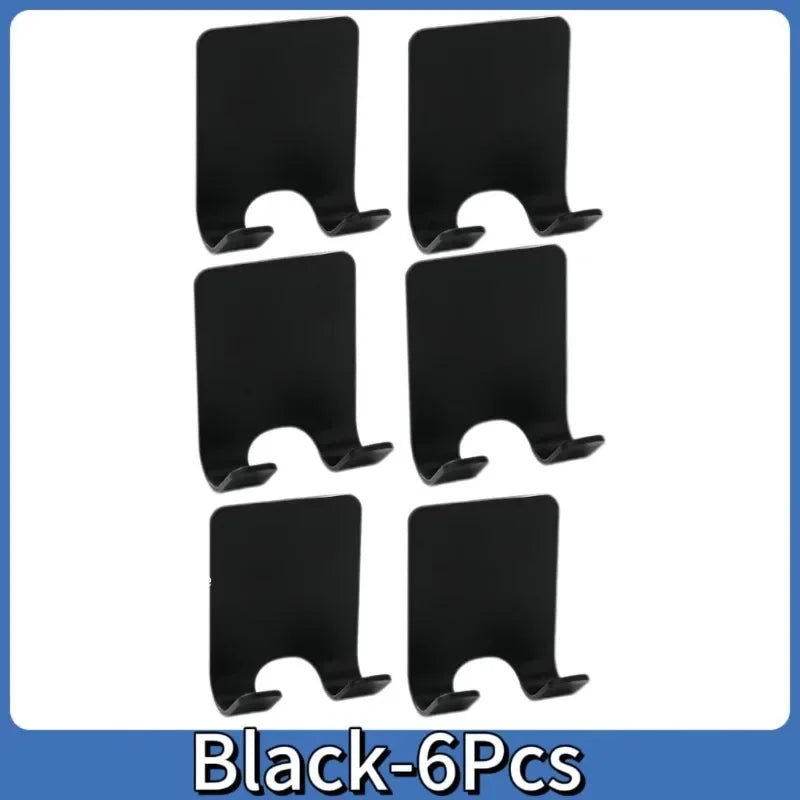 Wall Mounted Razor Storage Hook Rack
