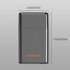 A sleek, gray electric shaver with a rectangular design and the brand name MAXGROOM visible on the front.