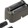 A black replacement foil and cutter head for a Babyliss PRO UV shaver, shown in a close-up view.