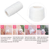 Roll of white cotton thread used for electric facial hair remover installation