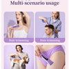 Colección de imágenes mostrando un cortador de pelo multiuso para recorte de cabello, pelaje de mascotas y bikini.