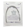 Paquete de plástico transparente con un carrete de alambre superior para tratamiento dental.