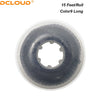 A roll of 15 feet of Color9 Long dental orthodontic elastic chains.