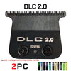 DLC 2.0 professional replaceable blade for trimmers and clippers sold as a 2-piece set