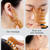 A set of silicone massage tools for ear, nose and eye, head acupoint, and cervical spine massage.